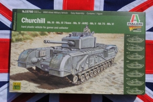 Italeri 15760 Churchill Mk.III 75mm